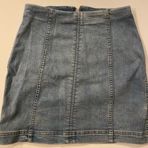 Denim Mini Skirt